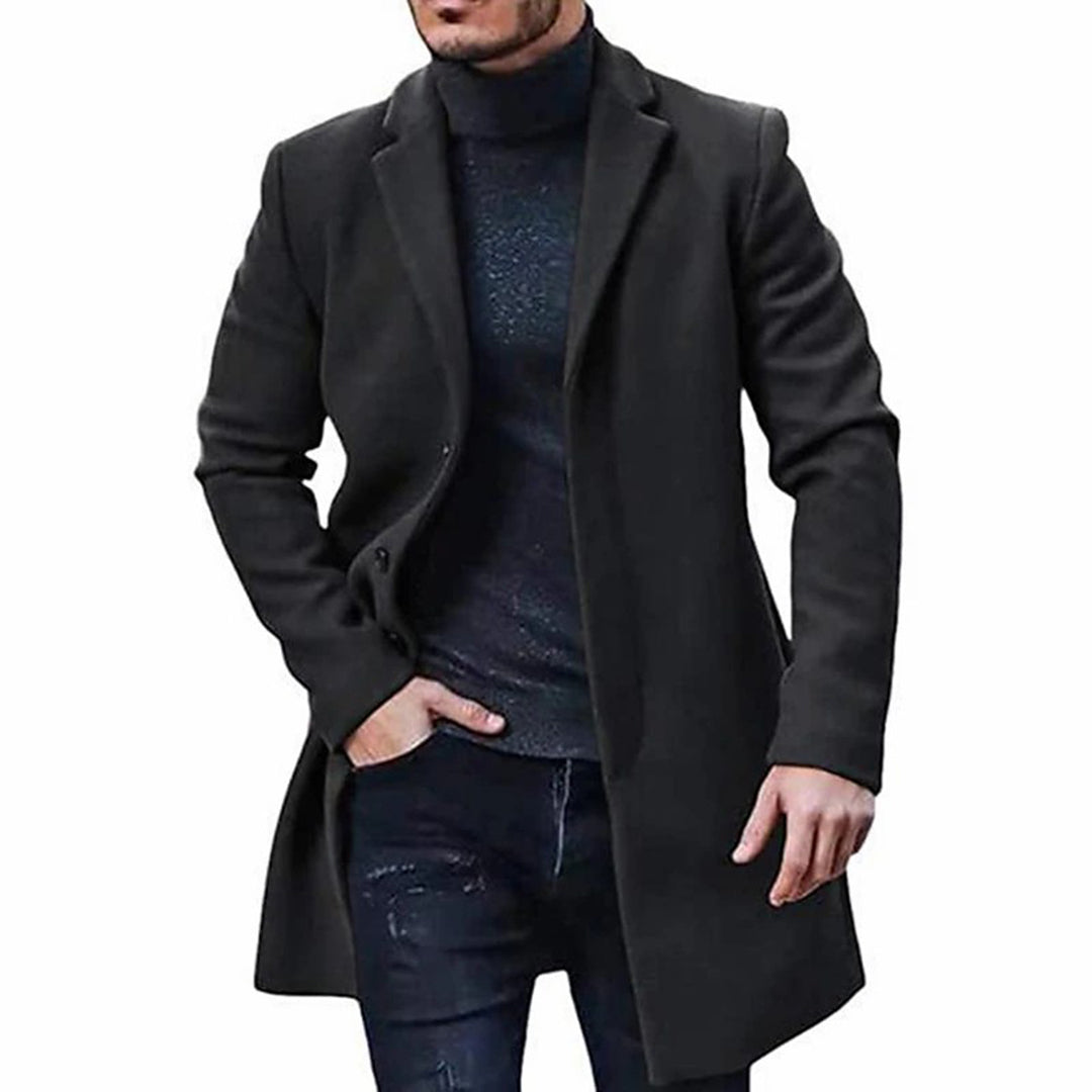 Men's Coat Long Formal | Trench