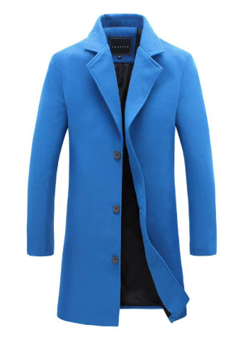 Men's Coat Long Slim Fit | Trench