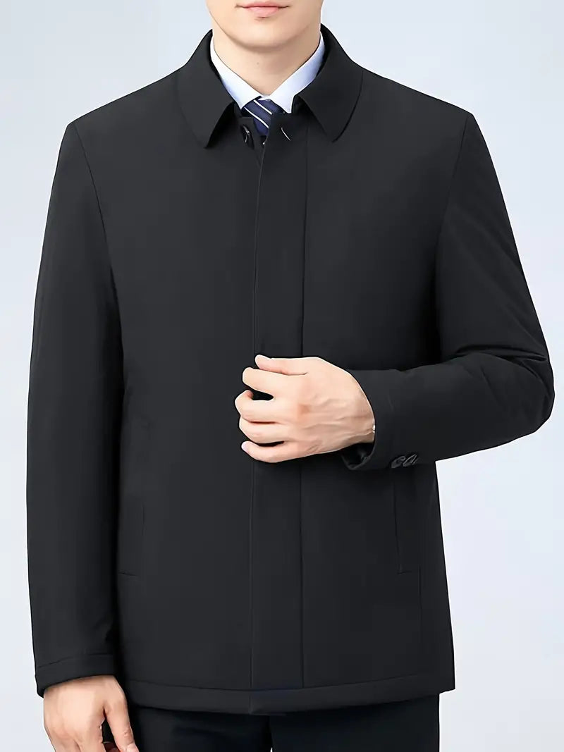 Men's Coat Quilted Lining | Winter