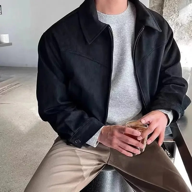 Men’s Jacket Zip Front | Casual