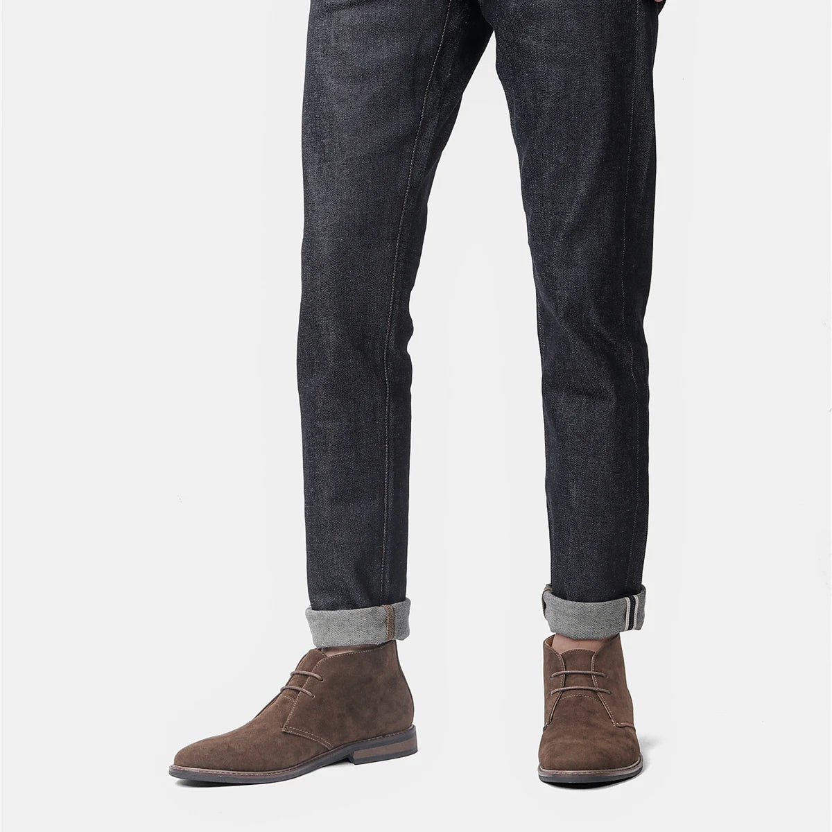 Men's Desert Boots With Lace Up Closure | Classic