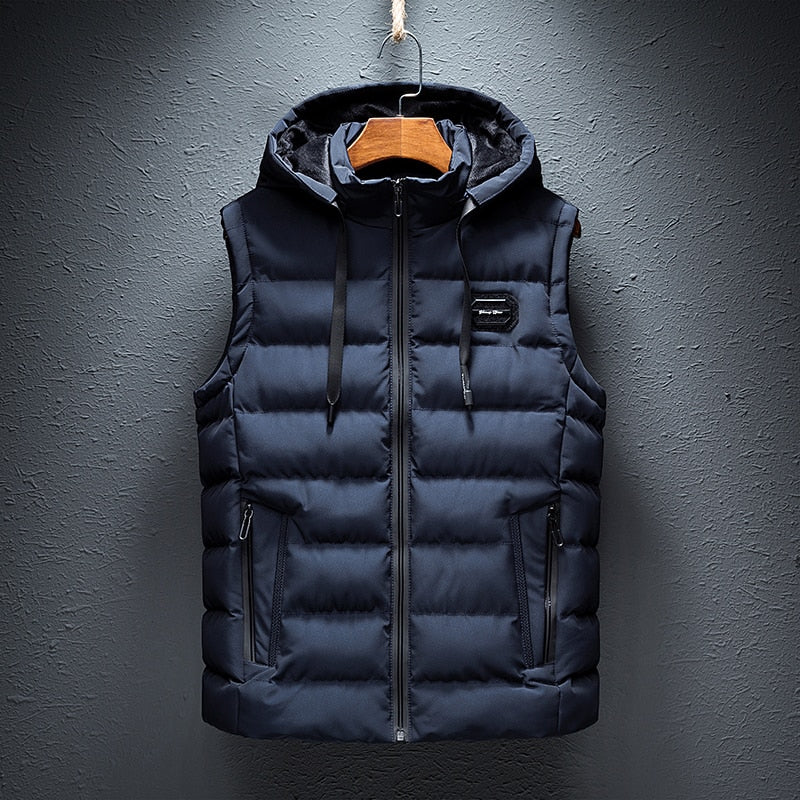 Men's Gilet Hooded Puffer | Winter