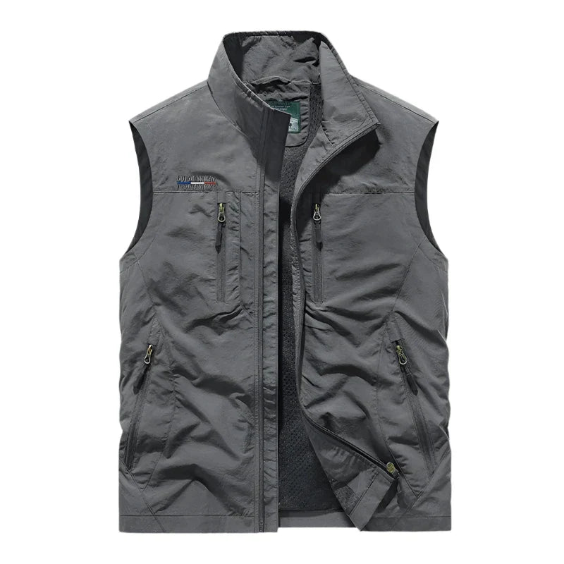 Men's Gilet Outdoor Multi-Pocket | Lightweight