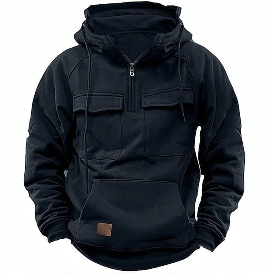 Men's Hoodie Half Zip | Utility