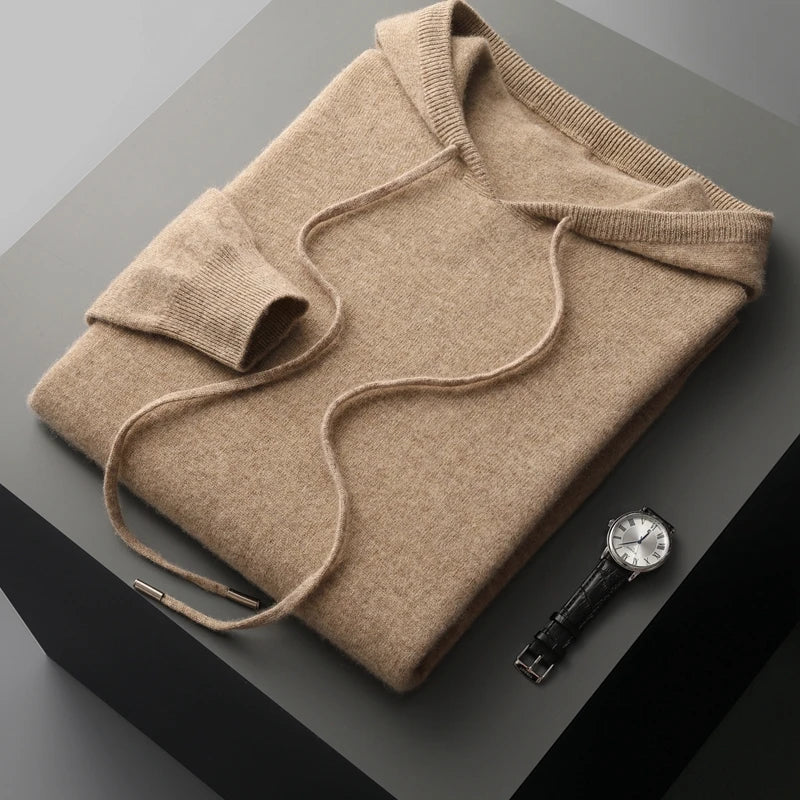 Men's Hoodie Knitted Soft Fit | Minimal