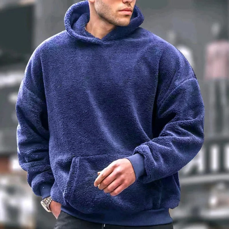 Men's Hoodie Teddy Fleece | Oversized