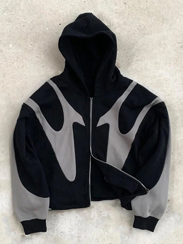 Men's Hoodie Zip Up | Oversized