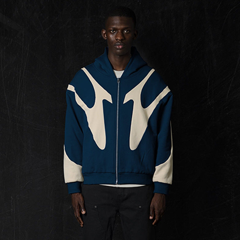 Men's Hoodie Zip Up | Oversized