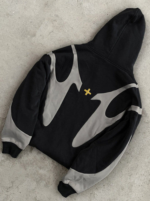 Men's Hoodie Zip Up | Oversized