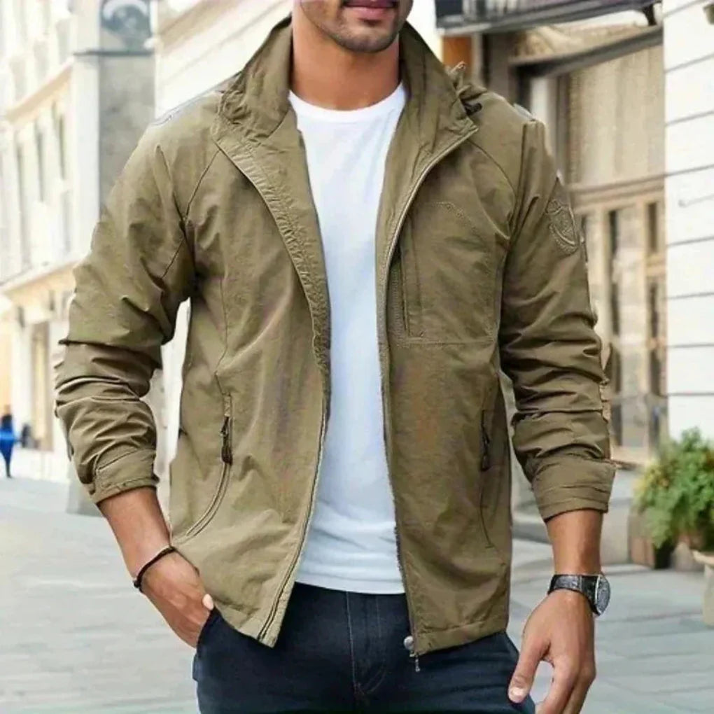 Men's Jacket Casual Zip Up | Lightweight