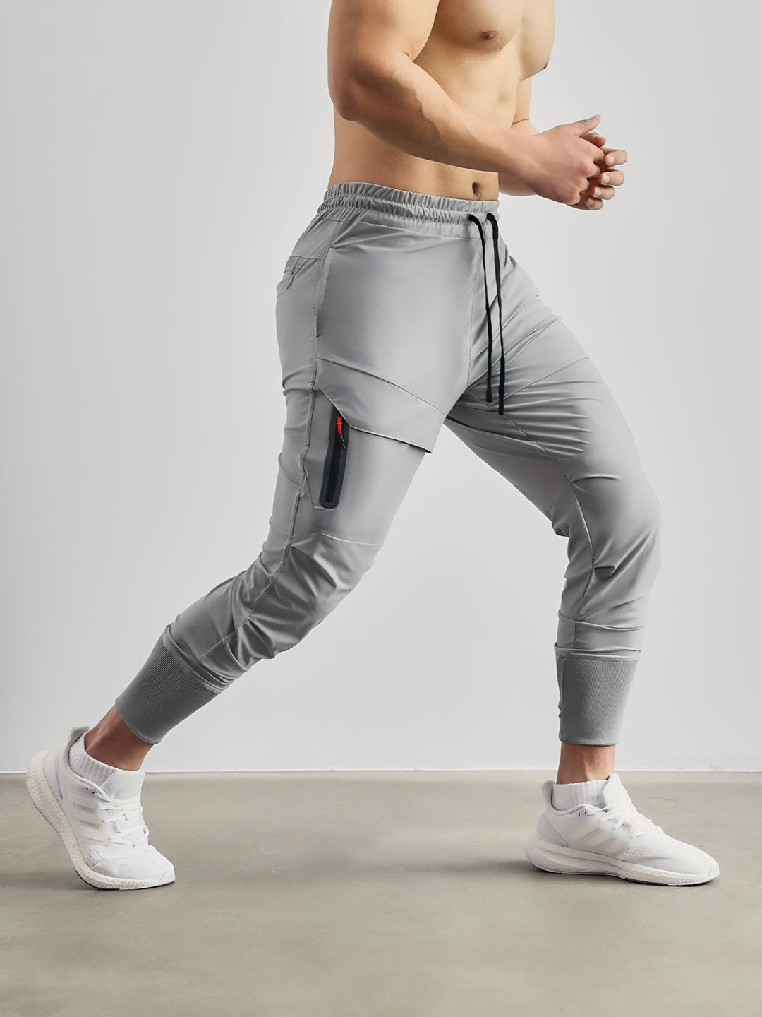 Men's Joggers Gym Zipper Pockets | Slim Fit
