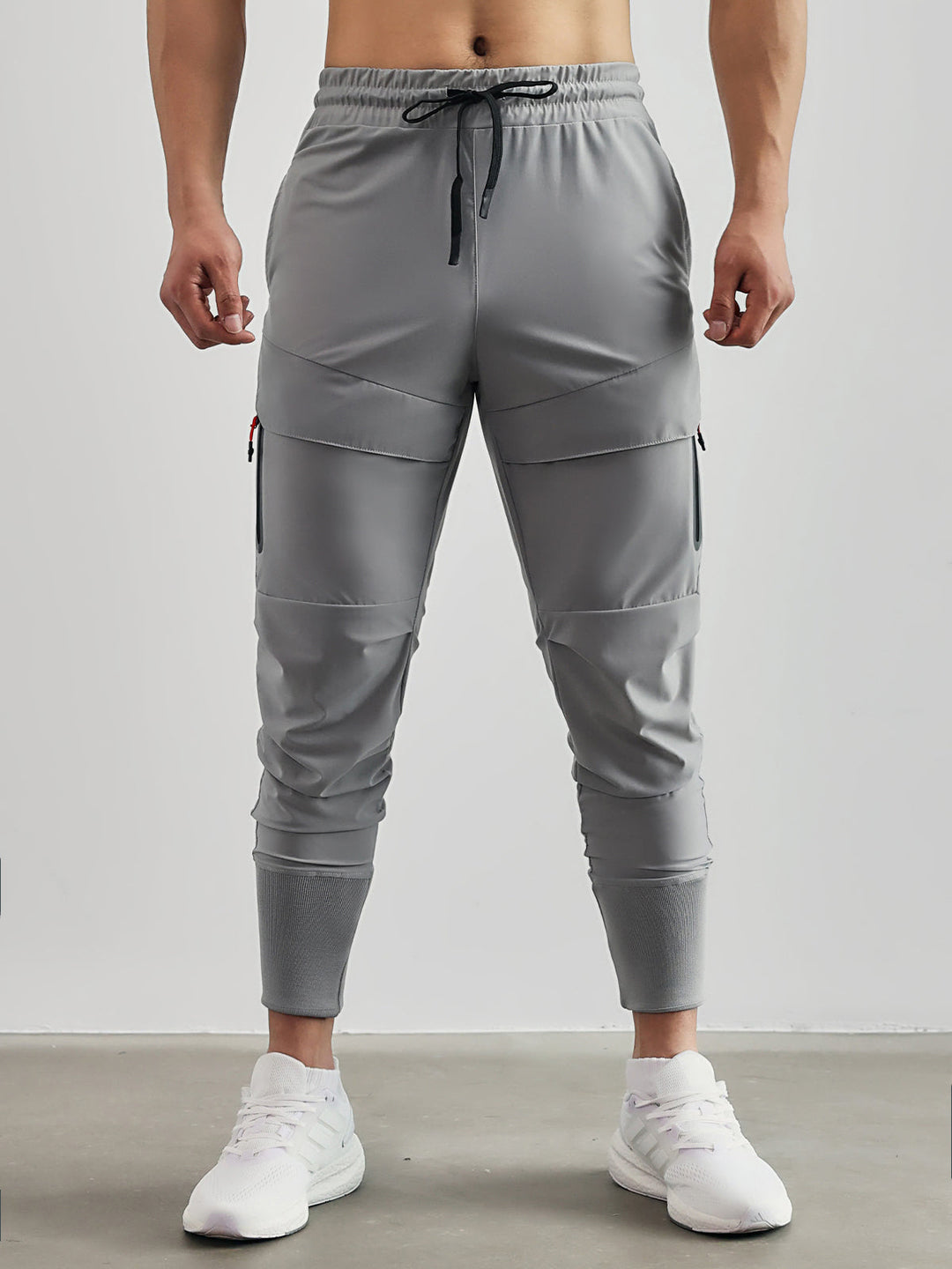 Men's Joggers Gym Zipper Pockets | Slim Fit