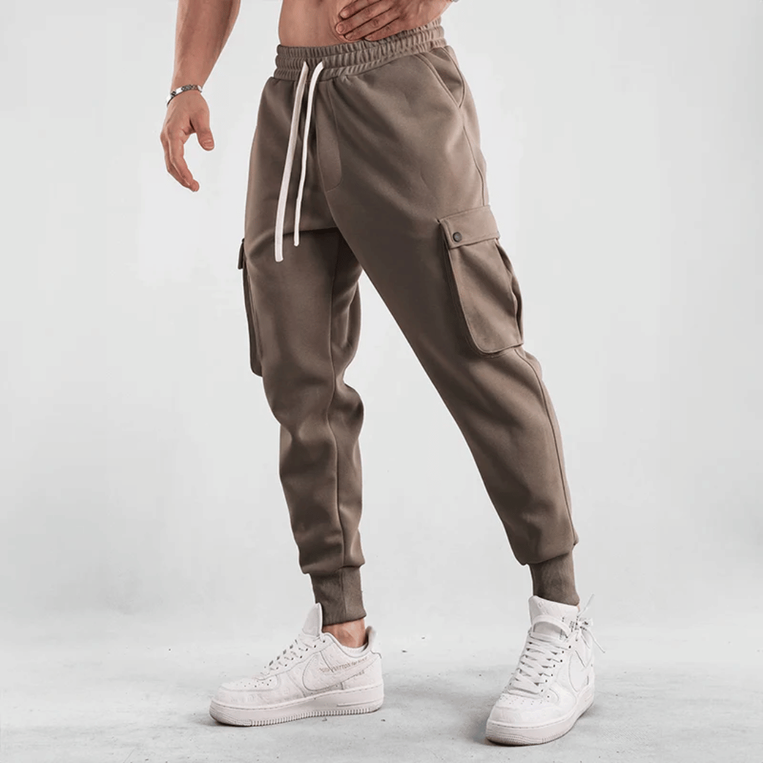 Men's Joggers with Side Pockets | Cargo
