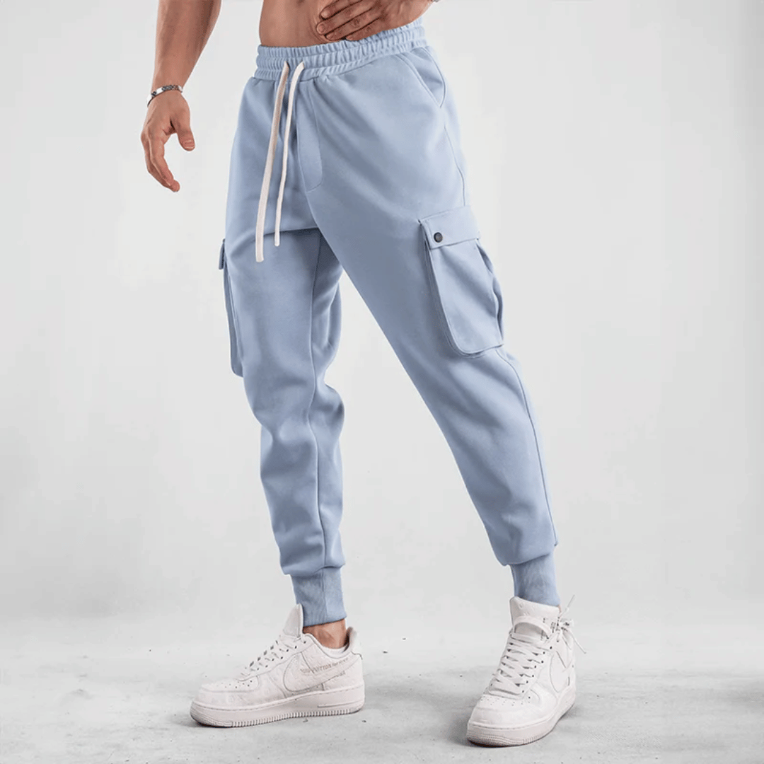 Men's Joggers with Side Pockets | Cargo