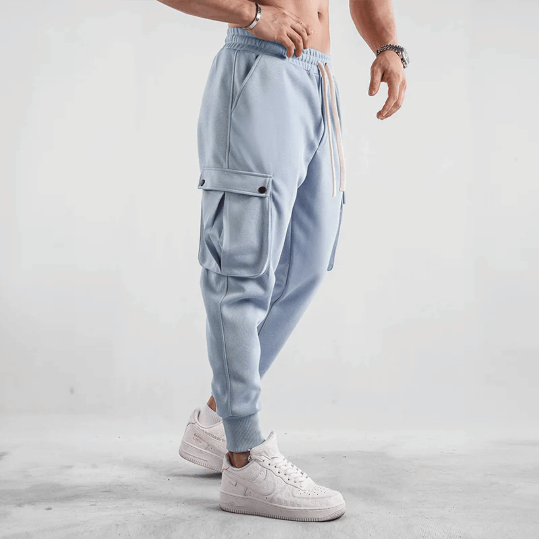 Men's Joggers with Side Pockets | Cargo