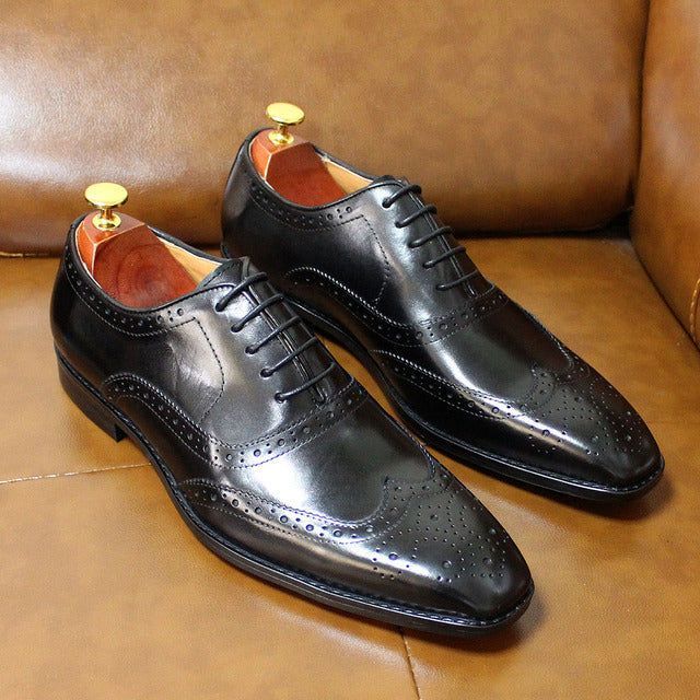 Men's Oxford Shoes Brogue | Wedding Style