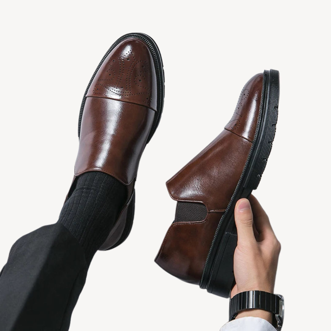 Men's Oxford Shoes Slip On | Classic Formal