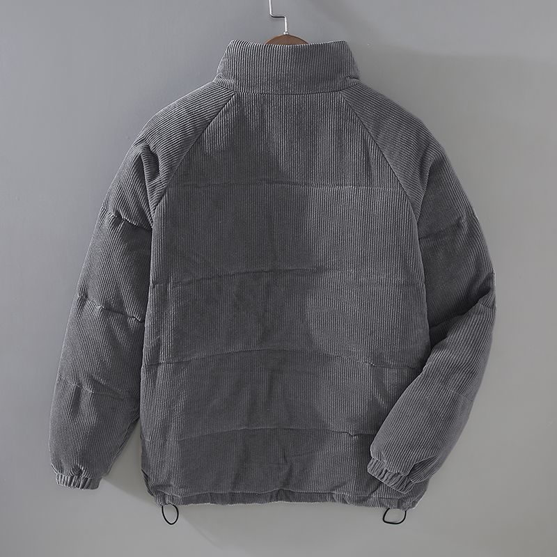 Men's Puffer Jacket Stand Collar | Winter