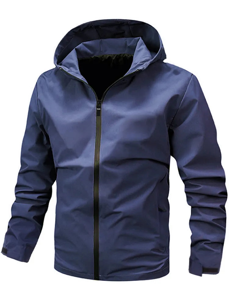 Men's Rain Jacket with Hood | Windbreaker