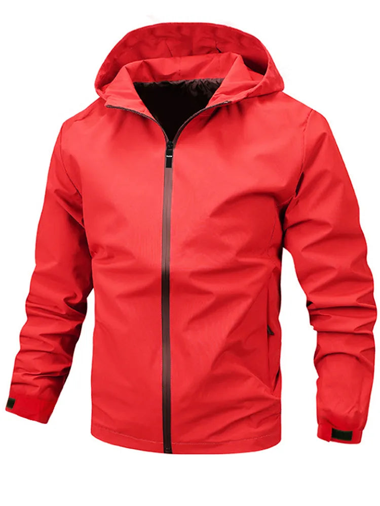 Men's Rain Jacket with Hood | Windbreaker