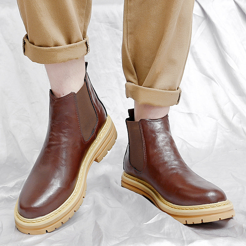 Men's Slip-On Ankle Chelsea Boots | Work Casual