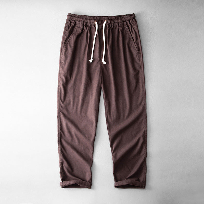 Men's Straight Leg Joggers Drawstring | Casual