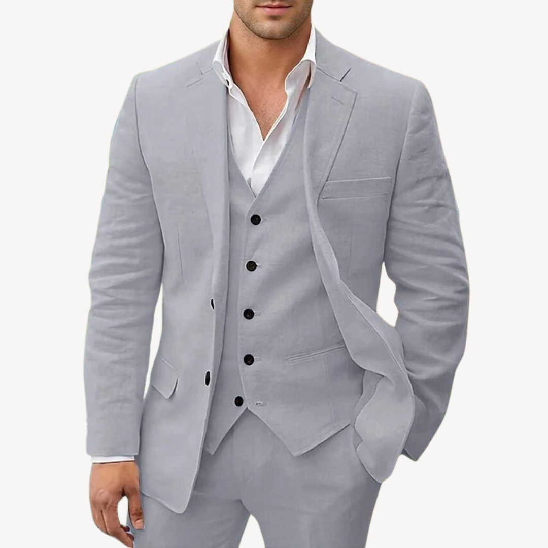 Men’s Tailored Suit 3-Piece Formal | Wedding