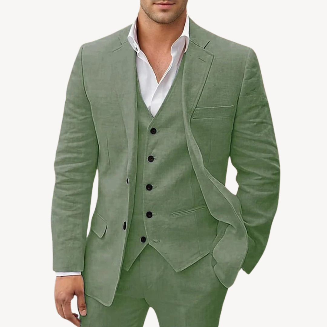 Men’s Tailored Suit 3-Piece Formal | Wedding