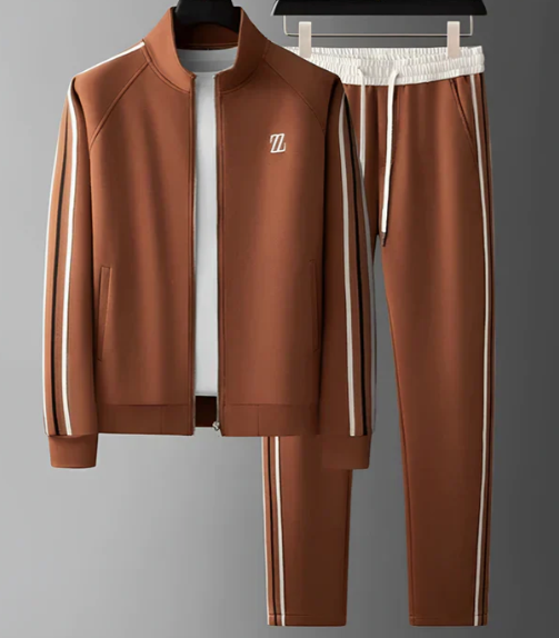Men's Tracksuit Zip Up Two Piece | Casual