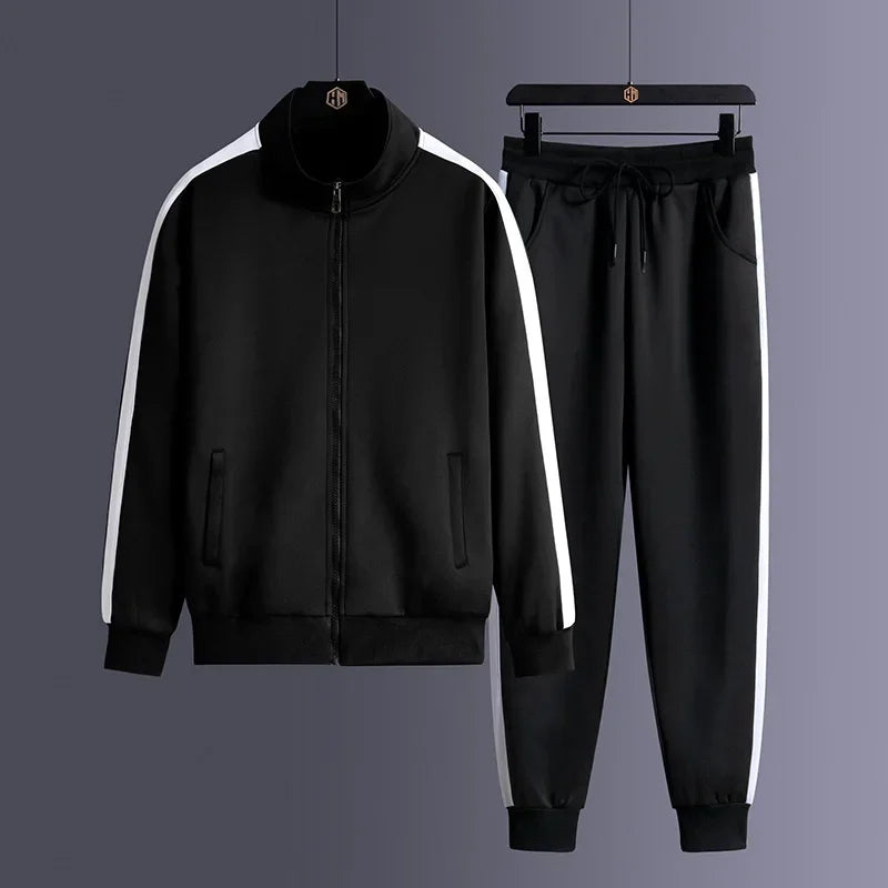 Men's Tracksuit Zippered with Pockets | Two Piece