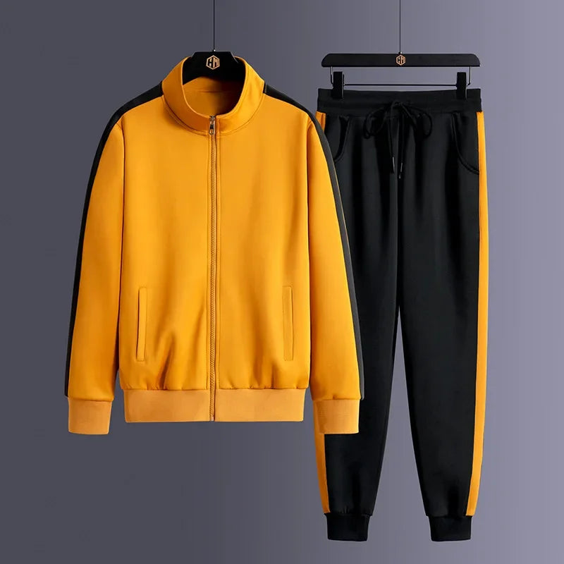 Men's Tracksuit Zippered with Pockets | Two Piece