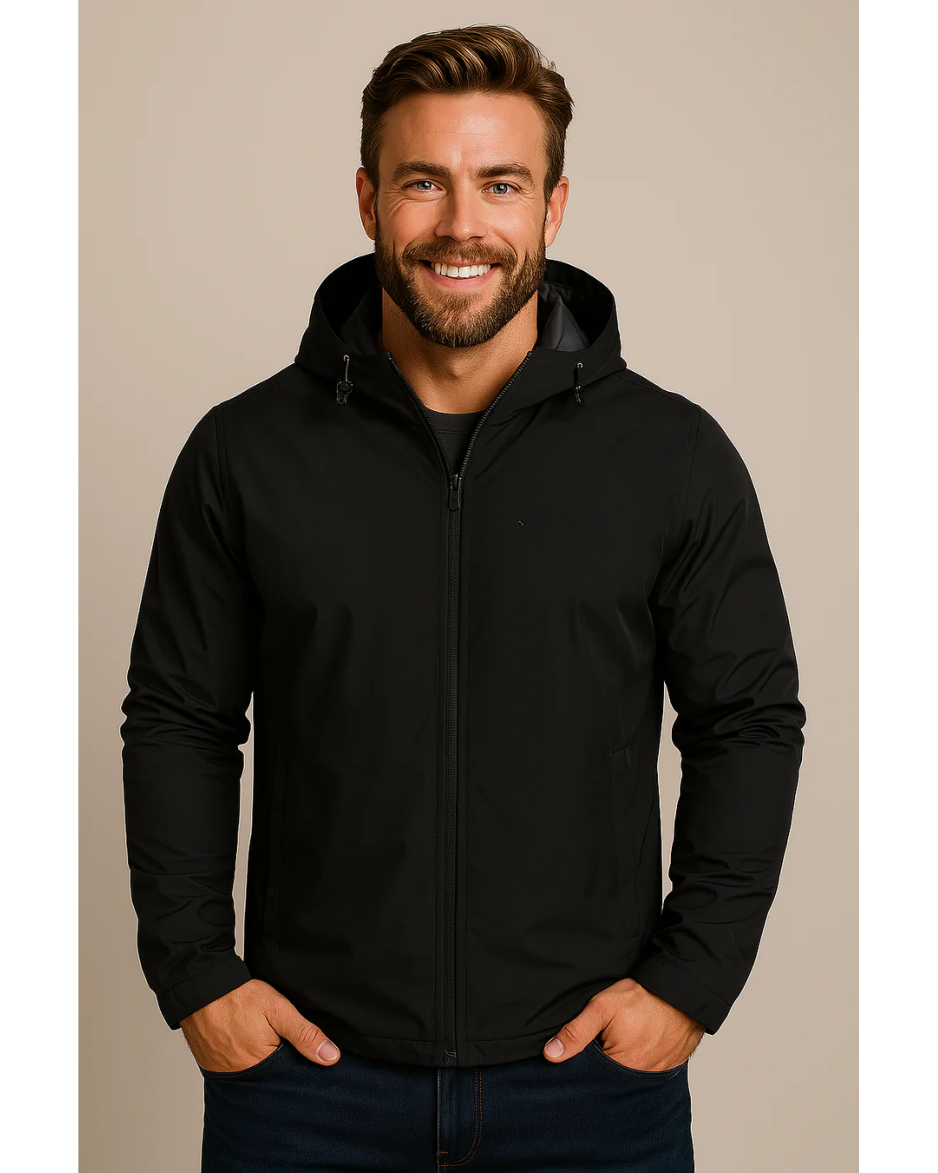 Men's Rain Jacket Lightweight | Hooded