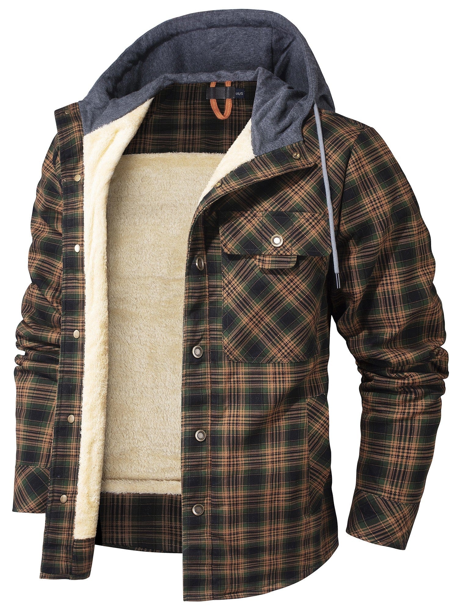 Men's Winter Jacket Check | Hood