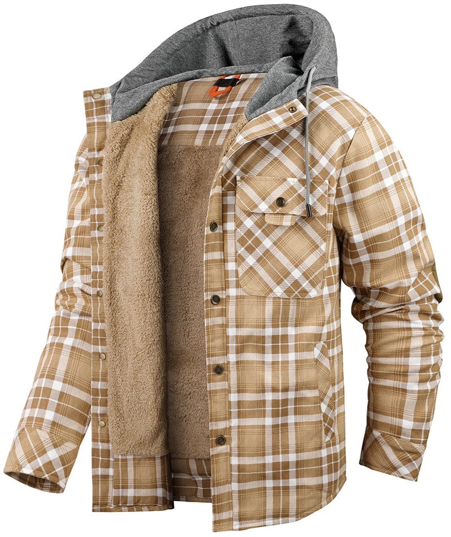 Men's Winter Jacket Check | Hood