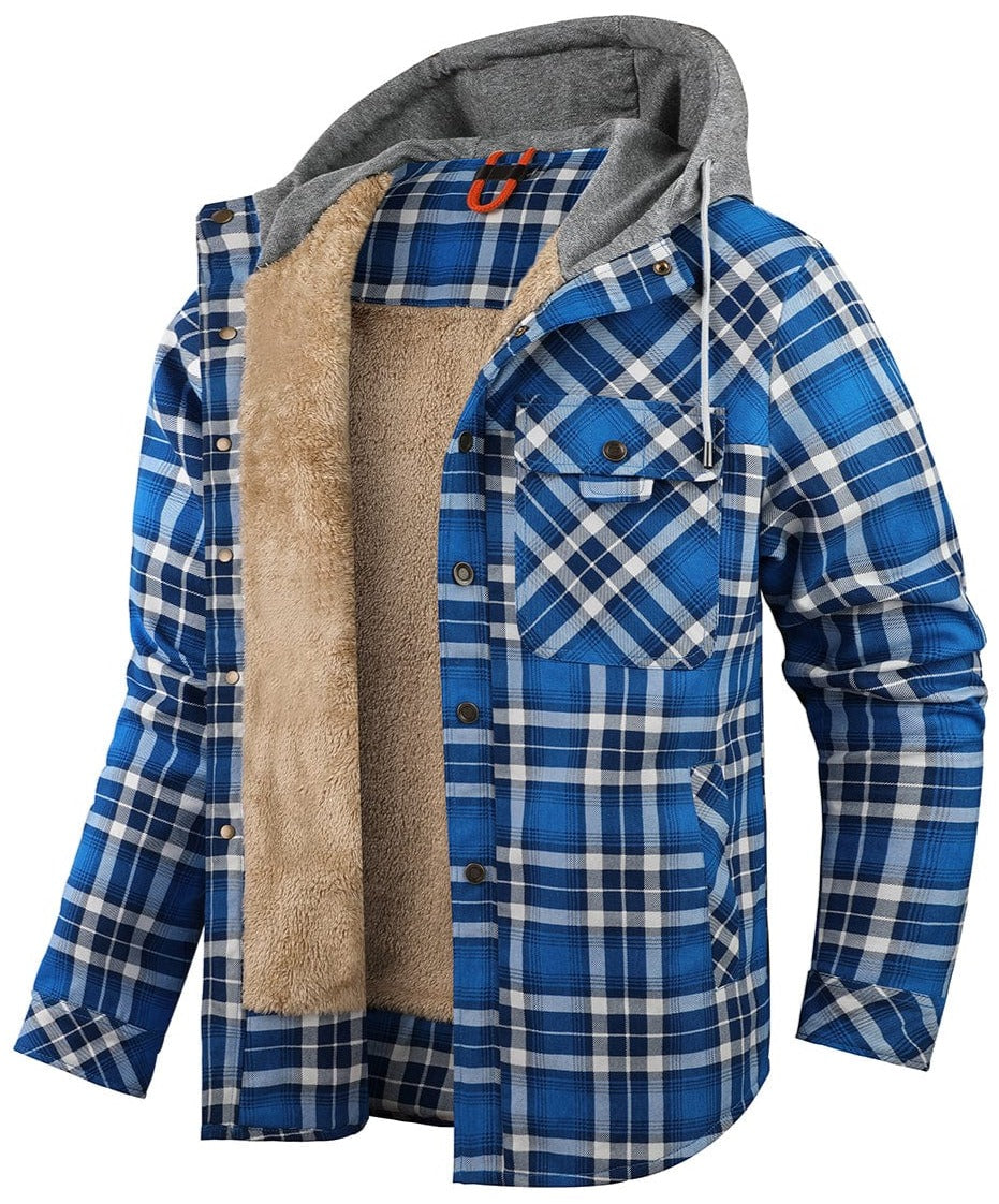 Men's Winter Jacket Check | Hood