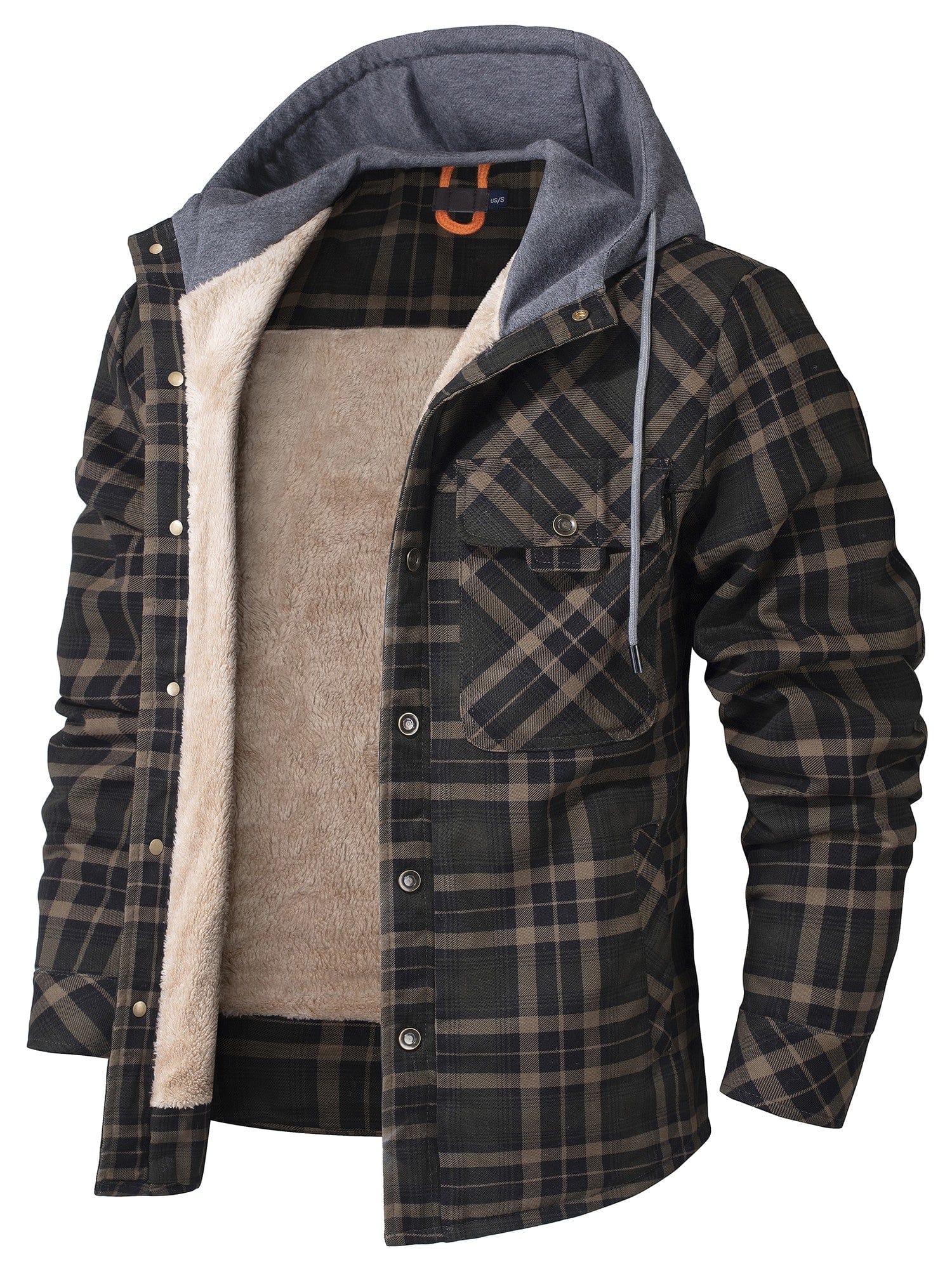 Men's Winter Jacket Check | Hood