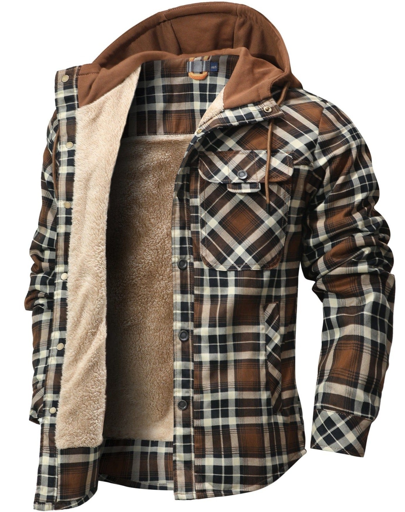 Men's Winter Jacket Check | Hood