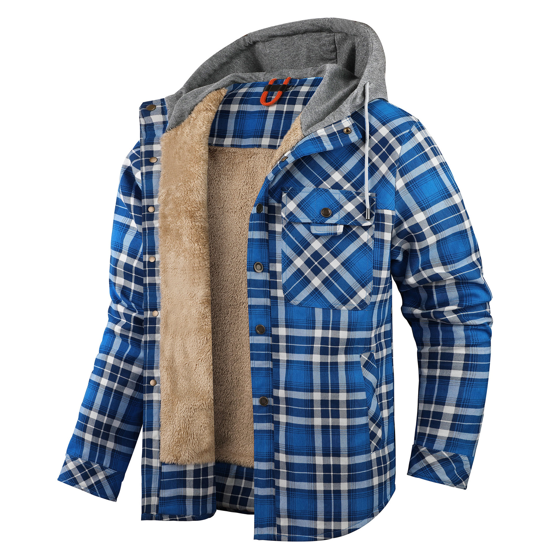 Men's Winter Jacket Check | Hood