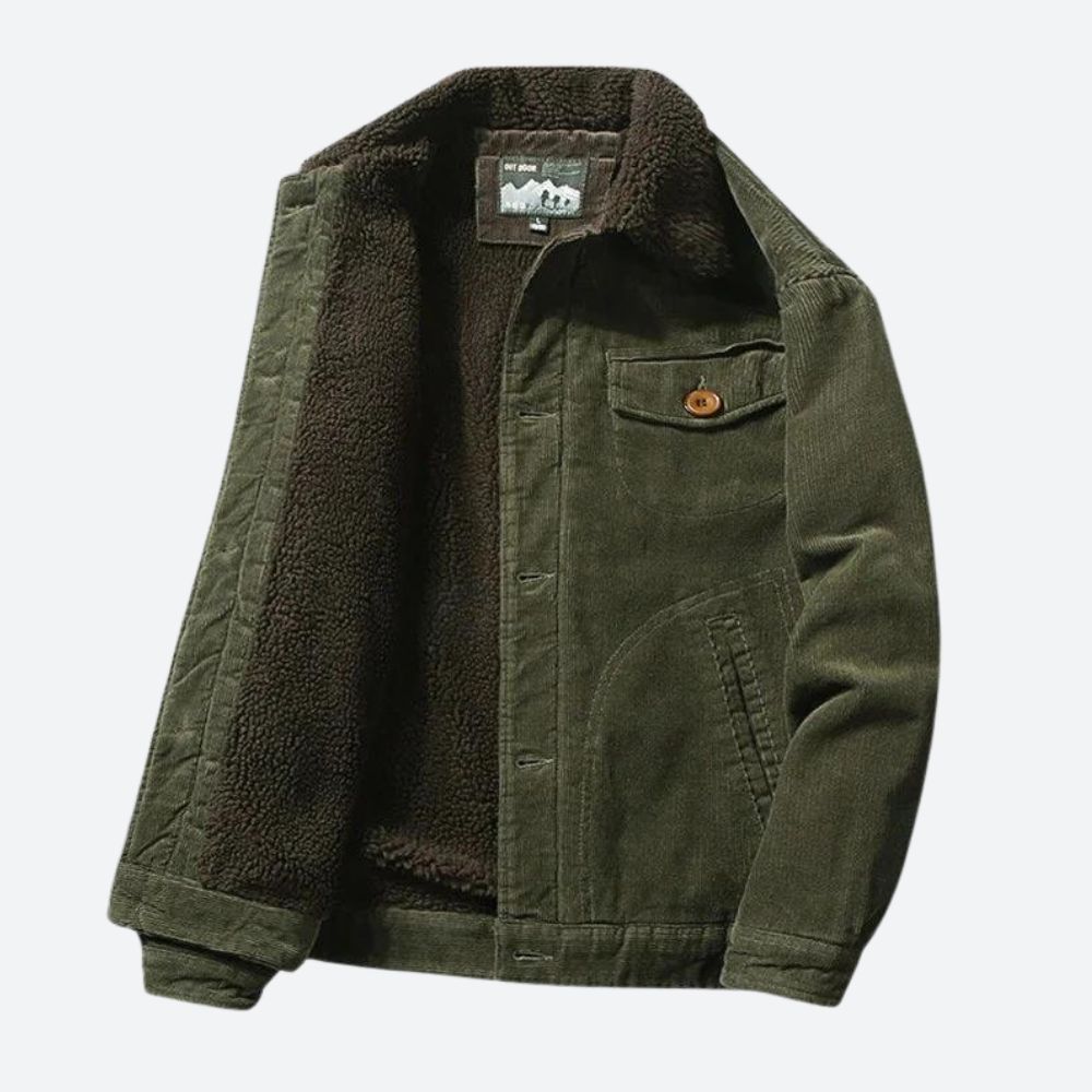 Men's Winter Jacket with Fleece Lining | Casual