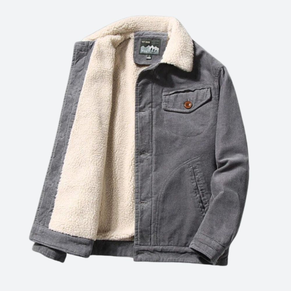 Men's Winter Jacket with Fleece Lining | Casual