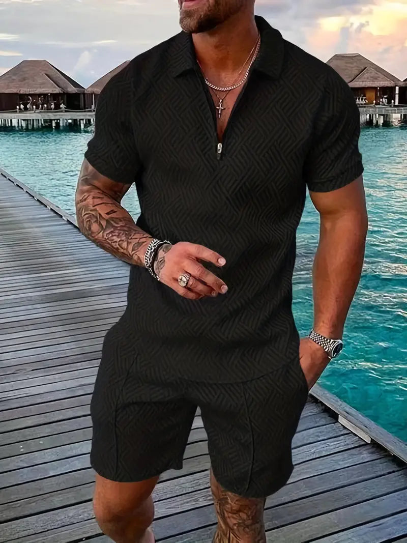 Nico | Men's Casual Shirt & Shorts Set
