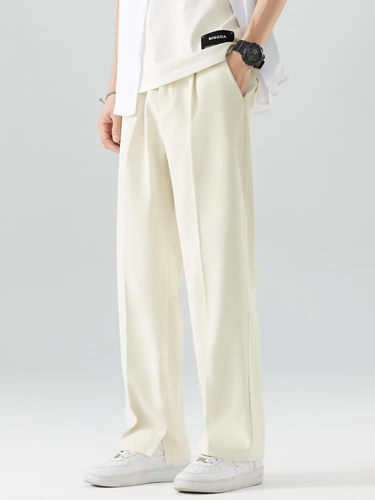 Oliver | Men's Wide Leg Trousers | Casual