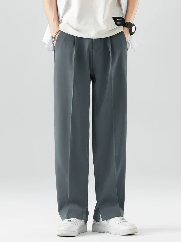 Oliver | Men's Wide Leg Trousers | Casual