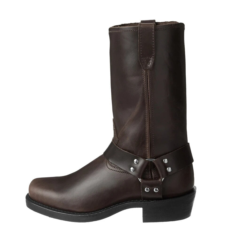 Oswin | Men's Cowboy Boots | Tall Harness Style