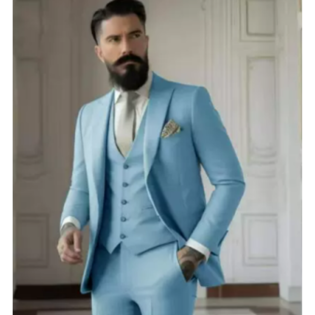 Raffaele | Men's Three-Piece Wedding Guest Suit