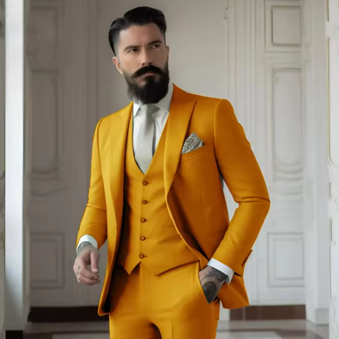 Raffaele | Men's Three-Piece Wedding Guest Suit