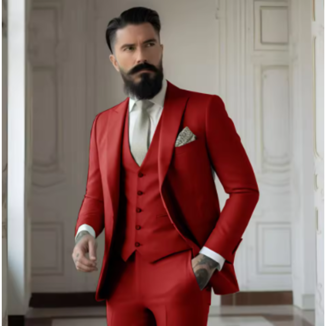 Raffaele | Men's Three-Piece Wedding Guest Suit