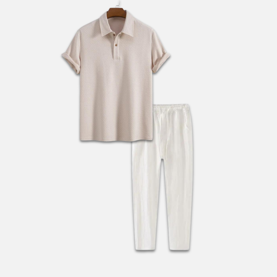 Sandro | Men's Summer Short Sleeve Set
