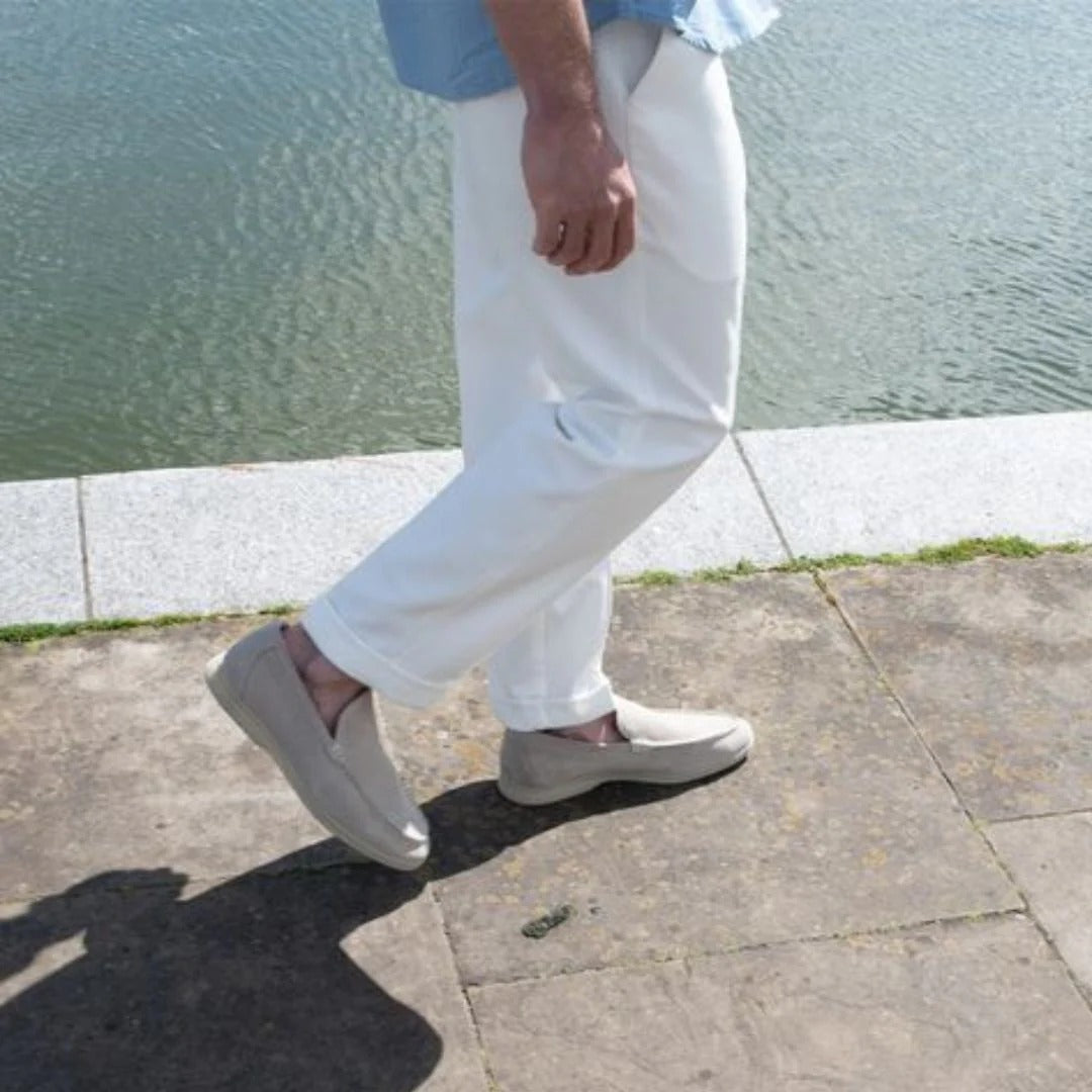 Sebastian | Men's Slip On Loafers | Flat Wedding