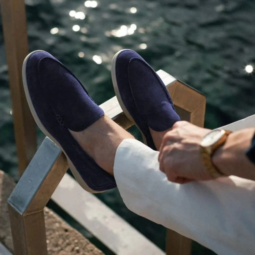 Sebastian | Men's Slip On Loafers | Flat Wedding